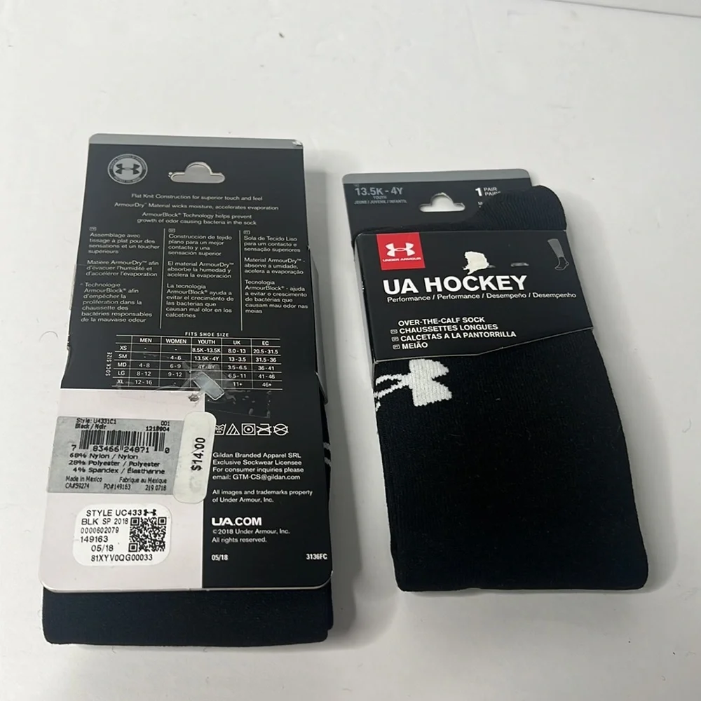 Under Armor Hockey Performance Sock Bundle